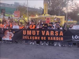 Ulaştırma Hizmetleri Bölümü Öğrencileri LÖSEV'e Destek İçin Yürüdü